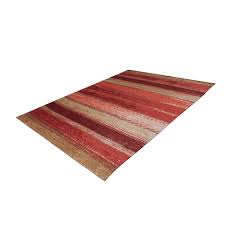 Teppiche sind neben einer gemütlichen couch oder einem behaglichen bett, ästhetischen möbeln und dekorativen bildern aus einem wohnlichen zimmer nicht. Vintage Rechteckige Larache Teppich Gewebt Die Maschine Rot Beige