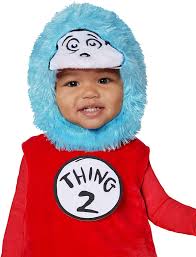 Add some flair to your next costume with big w's range of awesome costumes and accessories. Amazon Com Dr Seuss Thing 1 And 2 Belly Baby Costume Officially Licensed 2t 4t Clothing