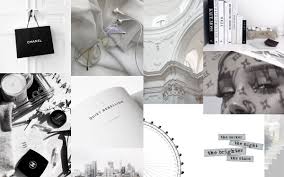 Download the background for free. Black And White Macbook Wallpaper Aesthetic Desktop Wallpaper Wallpaper Pc