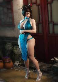 Mei in a Sexy Qipao by therealzOh - Hentai Foundry