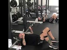 How To Perform Banded Barbell Floor Press Performance Workout