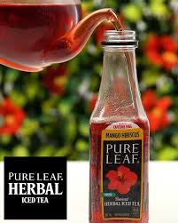 Maybe you would like to learn more about one of these? New Pure Leaf Brewed Herbal Iced Tea Our Herbal Tea Is Crafted From Brewed Hibiscus Flowers Combined With Natural Mango Mango Flavor Herbalism Pure Products