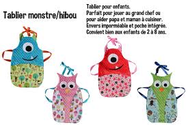Agrandir L Image De Tablier Cuisine Monstre Tablier Cuisine Tablier Idee Couture