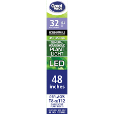 We did not find results for: Great Value Led Light Bulb 18w 32w 40w Equivalent T8 T12 Grow Light Replacement Lamp G13 Base Non Dimmable Plant Light 48 Inches 1 Pack Walmart Com Walmart Com
