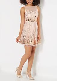 Peach Waterfall Sequined Mesh Party Dress Mesh Party Dress Peach Dress Outfit Dresses