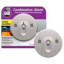 If the carbon monoxide detector is sounding the alarm or beeps more than once per minute, see below… a continuous beeping sound means there is an actual carbon monoxide leak in your home. Kidde Code One Battery Operated Combination Smoke And Carbon Monoxide Detector With Ionization Sensor And Voice Alarm 21029509 The Home Depot