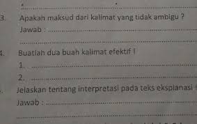 Saya membaca buku sejarah musik baru. Ambigu Adalah Brainly