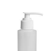 4 oz Natural HDPE Plastic Bottle with White Pump