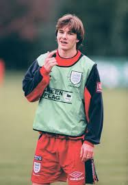 This is what david beckham looked like before he was covered in tattoos. Greats Of The Game David Beckham 1997 A Young David Beckham Aged 21