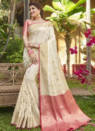10 latest silk saree blouse designs with photos #1 simple plain full sleeve blouse design. Fashionable Silk Weaving Traditional Saree