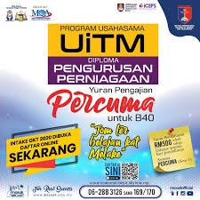 Pautan borang permohonan program pra pendidikan semoga perkongsian ini dapat membantu pelajar yang ingin melanjutkan pengajian ke peringkat ipt di uitm. Program Diploma Pengajian Perniagaan Melengkapkan Pelajar Dengan Pengetahuan Perniagaan Yang Baik Seterusnya Sebagai Persediaan Untuk Masuk Ke Program Sarjana Muda Dalam Pelbagai Bidang Perniagaan Yang Khusus Program Lima 5 Semester Ini Termasuk