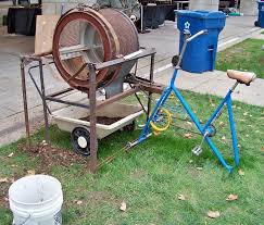 Awesome Old Washing Machine Tub Old Stationary Bike Compost Dirt Sifter Composting Easy Old Washing Machine Worm Composting