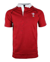 Official Wales Wru Kids Classic Short Sleeve Rugby Shirt Wru Rugby Shirts Rugby Shirt Rugby