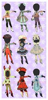 Learn how to draw anime clothes pictures using these outlines or print just for coloring. Closed Winter Clothes Auction Drawing Anime Clothes Winter Drawings Drawing Clothes
