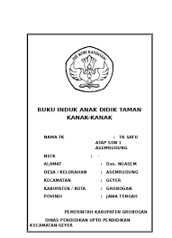Bagi kamu yang mencari contoh cover buku induk siswa maka coba spp adalah tempat yang tepat untuk memulai. Berkas Administrasi Guru Paud Cofer Buku Induk