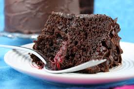 Pour in sugar and cornstarch; Double Chocolate Cake With Raspberry Filling Recipe Girl