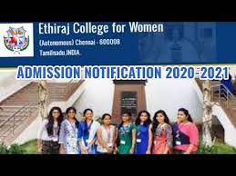 Ethiraj College For Women Autonomous Admission Notification 2020 2021 Tamilnadu Youtube Ethiraj college for women notable alumni. ethiraj college for women autonomous admission notification 2020 2021 tamilnadu