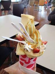 Dessert At Mazazu Crepe Kawaii Cooking Yummy Food Food