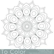 Since then i've published over 30 coloring books which have sold over 3.5 million copies worldwide. Printable Circular Mandala Easy Coloring Pages For Adults Big Spaces Pdf Jpg Insta Geometric Coloring Pages Mandala Coloring Pages Abstract Coloring Pages