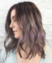Gray Purple Lilac Balayage By Karinna At Just B Hair Salon In Atlanta Ga Light Pink Hair Lilac Balayage Hair Color Highlights