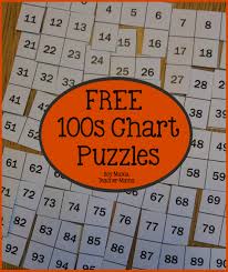 Teacher Mama Free 100s Chart Puzzles After School Linky