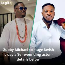 Zubby Michael's fans gave him a piece of their minds after hearing about his upcoming birthday. They dragged and taunted him about the actor that he wounded on location. Details in comments.