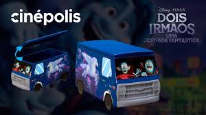 Cinepolis Lanca Balde De Pipoca Em Formato De Van Para Combo De Dois Irmaos Balde De Pipoca Duas Irmas Balde