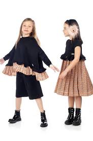 View All Looks Fendi Kids Fashion Clothes Kids Fashion Girl Girl Outfits