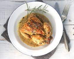 Baby Chicken Roasted In Wine And Herbs Recipe Drizzle And Dip Recipe Herb Recipes Healthy Salad Recipes Chicken Main Dishes