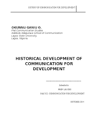 History Of Development Communication With Images Communication Studies