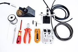 Bring to class several items of electrical equipment and tools that are discussed in the text of this lesson plan. Tools For Diy Cables And Patches Complete Package Anasounds