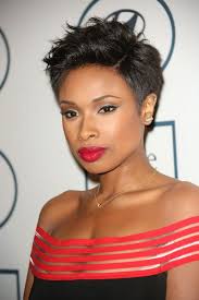 See pictures and shop the latest fashion and style trends of jennifer hudson, including jennifer hudson wearing pixie, short side part, layered razor cut and more. Jennifer Hudson Short Hairstyle With Waves With Images Jennifer Hudson Hair Super Short Hair Celebrity Short Hair