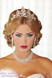 تسريحات ومكياج غاية في الروعة لأجمل عروس Wedding Hairstyles Hair Styles Arab Women