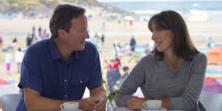 British prime minister david cameron and his wife samantha arrive at the old billingsgate market to attend the the annual conservative party black. David Cameron Admits Jealousy Over Wife Samantha S Ibiza Pictures Huffpost Uk