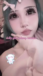 dolly makeup tutorial! after many requests i’m finally posting one! i hope  u enjoy!! ^_^ #fyp #makeup #makeuptutorial #kawaii #dollcore