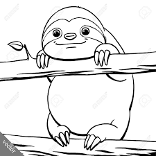 Who is the illustrator of the sloth cartoon? Pin By Peggy Helus On Animals Sloth Drawing Drawings Drawing Stencils