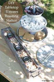 Diy projects » home and furniture » kitchen » diy halloween s'mores bar food idea for an make this diy halloween s'mores bar and have some guests eating their hearts out for a well put. Diy Tabletop S Mores Roasting Station A Cup Full Of Sass Smores Bbq Party Smores Station