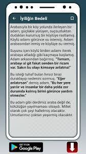 Iyiligin Bedeli Hikayesi Guzel Soz Iman Okuma
