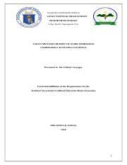 Table of contents i form no. 12 Objective Of The Work Immersion The Kto 12 Basic Education Programs Purpose Course Hero