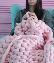 Crochet Lesson Series 91 Video Chunky Knit Blanket Diy Chunky Crochet Blanket Diy Knit Blanket