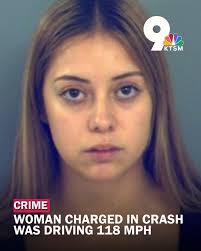 A 20-year-old woman who killed a motorcyclist was traveling more than 100  mph, and admitted to police that she was looking down to select a song