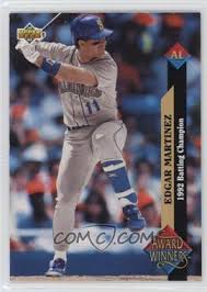 Shop comc's extensive selection of 2000 upper deck mvp baseball cards. 1993 Upper Deck Base 495 Edgar Martinez