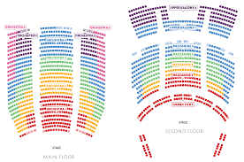 1 Tier 3 Eccles Theater Seating Chart Www