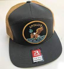 Apollo 11 Patch Cap With Velcro Apollo 11 3 Best Caps Velcro Apollo 11