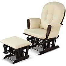 Wood glider chair on alibaba.com are available in a number of attractive shapes and colors. Buy Costzon Glider Rocker With Ottoman Solid Wood Gliding Chair Set With Pockets Smooth Quiet Glide Padded Cushion Baby Nursery Rocking Chair For Relaxing Reading Napping Babysitting Beige Online In Germany
