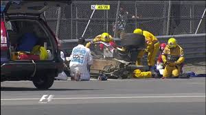 Mașina lui kubica a fost carbonizată. Robert Kubica S Massive Accident L English Commentary L Canada 2007 Youtube