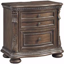 With open and concealed storage, this nightstand makes the perfect bedside companion. Charmond 2 Drawer Nightstand B803 92 Ashley Furniture Afw Com