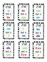 J Ai Qui A Mot Sight Words French I Have Who Has Math Addition Christmas Math Games 1st Grade Math