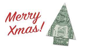 Easy Money Origami Christmas Tree Making Instructions Easy Money Origami Money Origami Christmas Origami