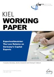 Con banca internet personas podrás gestionar tus cuentas, realizar pagos y transferencias, consultar tus resúmenes, solicitar créditos y más. Exportweltmeister The Low Returns On Germany S Capital Exports